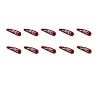 10Pcs Fermaglio Dei Capelli Rosso Metallo Fermagli Dei Capelli Spilla Pinze Per Capelli Forcine Per Le Ragazze Donne Capelli Sottili Capelli Spessi