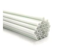 10pcs Fiberglass Rods Set - 3-12mm Diameter, 500mm Length - Lightweight & Durable Hollow Tubes for RC Planes, Kites(4x2x500mm)