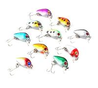 10Pcs Fishing Lure Kits Artificiale Tackle Hook per Minnow Gig Trout Pike River Fishing Lures