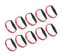 10pcs Fusibili Presa Tubo Forte ABS Base In Ottone Facile Installazione Unire Supporti Adattatori Fissaggio Rapido per Uso Elettrico ABS Ottone Tubo Supporti