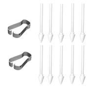 10PCS Galaxy Tab S11 S Pen Tips/Pennini di ricambio per Samsung Galaxy Tab S11/Tab S11 Ultra Touch Stylus S Pen Punte di ricambio/Pennini con strumenti