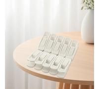 10pcs Gancio Clip a Secco Trapunta for Velluto Casa Antiscivolo Inserti Singolo