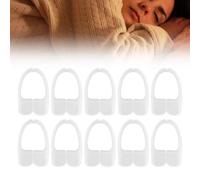10pcs Guardia Notturna Dentale, Protezione Atletica in Gomma Protezione per Digrignare i Denti, per Prevenire il Digrignamento Notturno dei Denti e Migliorare il Russare