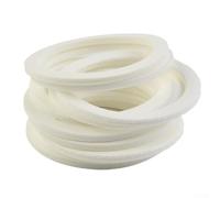 10Pcs Guarnizione per IBC tappo coperchio serbatoio S60x6 PE Schiuma bianca guarnizione di ricambio accessori per valvola serbatoio acqua piovana