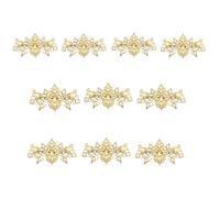 10PCS Hairpin Fare Base Metallo Vuoto Clip di Capelli Base Per Adulti Fare Etnico Unico Cinese Accessori Per Capelli