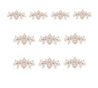 10PCS Hairpin Fare Base Metallo Vuoto Clip di Capelli Base Per Adulti Fare Etnico Unico Cinese Accessori Per Capelli