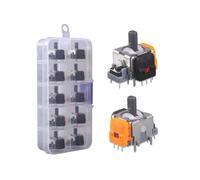 10PCS Hall elettromagnetico Joystick Controller Joystick analogico, gioco maniglia Hall Rocker pollice bastoni Joystick Rocker modulo per PS4/PS5/Xbox one/Switch Pro (per PS4)