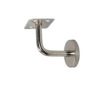 10pcs Handrail Bracket Bannister Wall Support Hand Rail Balustrade Mopstick Strong Staircase Fixing Accessories Per Corrimano(FLAT SUPPORT)