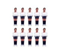 10Pcs Hard Calcio Foosball Man Piccolo Calcio balilla Calcio Figure Calcio Macchina di Calcio Figura di Azione Facile da Usare Piccole Figure Tabella