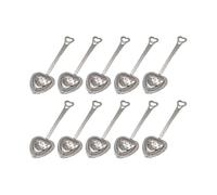 10pcs Heart Shaped Tea Infuser - Mesh Heart Tea Infuser for Various Brands