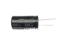10PCS high ELECTROL CAPACITOR 200V560uF 18 * 50MM for LCD power supply board 560UF 200V AUOQKQUT