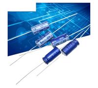 10PCS horizontal axial polarized electrolytic capacitor 35v 330uf 10X20mm ICXLPMC