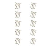 10Pcs In Acciaio Frenatura Ritorno Molla Clip Della Bici Freno A Disco Pinza Molla Ciclismo Freno Bici Per BB5/BB7 Facile Da Usare Pinze Meccaniche Morsetto Ritorno Disco Pinza Accessori Biciclette