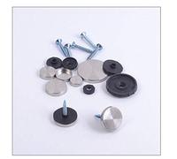 10pcs in acciaio inossidabile rotondo pubblicità chiodo decorativo copertura tappo a vite specchio prodotti per unghie accessori per la casa-25MM