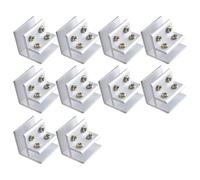 10pcs In Alluminio Piastrelle Piastrelle Telette Connessione Banche Fissaggio In Alluminio Set Clip Per Le Piastrelle Piastrelle 90 Gradi Tholele Per Le Piastrelle Costruzione