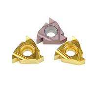 10PCS Inserti Filettati 11ER 11IR 16ER 16IR 22ER 22IR AG55 AG60-S Metallo Duro Tornio Taglio CNC Utensile Per Scanalatura Utensili Per Tornio(MMT 16ER AG60-S DS6010)