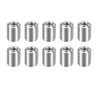 10pcs inserti filettati M14x2 maschio per M8x1.25 femmina riduttori 18mm