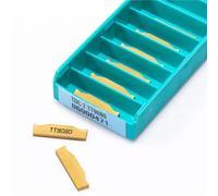 10PCS Inserto Lama Fresa In Metallo Duro Per Alluminio TDC 2 3 4 TT 9030 9080 Tornio Utensile Per Tornitura Dei Metalli Utensili Per Tornio(TDC2 TT9080)