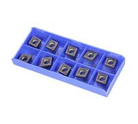 10pcs Inserts Inserts Blade Cutter Seghes Segnale per Tornio Foro Interno CNC Blade con Scatola di Archiviazione