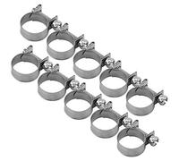10PCS interamente in acciaio INOX mini carburante linea tubo morsetto clip 6 mm opzionale Dimensioni