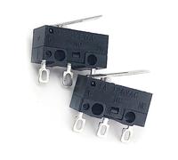 10PCS Interruttore tattile on Off KW11-3Z 5A 250V Microinterruttore 3PIN Fibbia Nuovo interruttore maniglia dritta Il microinterruttore Pulsante di contatto(Wk1-4)