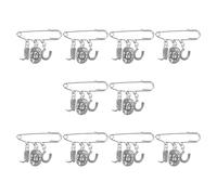 10pcs Ispirato Cowboy Spilla Corpetto Pin Con Boot Selleria Design Dettaglio Per L'usura Quotidiana & Party Western Culture Accessori