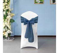 10pcs Iuta Fusciacche Sedie Iuta Fiocchi Nozze Evento Festa Decorazione Rustico