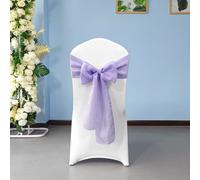 10pcs Iuta Fusciacche Sedie Iuta Fiocchi Nozze Evento Festa Decorazione Rustico