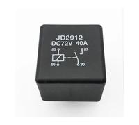 10pcs JD2912 40A 4 Pins NO(Normally open) SPST Vehicle Car Security Power Relay DC72V