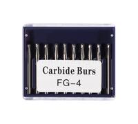10pcs/kit Dental Tungsten Carbide Burs Frese For High Fast Speed Handpiece