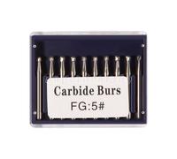 10pcs/kit Dental Tungsten Carbide Burs Frese For High Fast Speed Handpiece