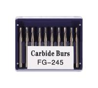 10pcs/kit Dental Tungsten Carbide Burs Frese For High Fast Speed Handpiece