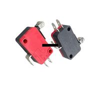 10pcs kw716A 250VAC Roller long lever momentary roller switch 1NONC 3 pin limit tact push button