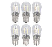 10PCS Lampadina a LED E12 E12 Lampada a incandescenza Vetro Piccola Plafoniera Lampada 500LM Lampada da Parete per Camera da Letto Ufficio 220V