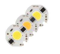10pcs LED COB Chip 220V 3W 5W 7W 9W Smart IC Nessun Driver Necessario HA CONDOTTO LA Lampada Della Lampadina Per La Luce Di Inondazione Faretto Da Incasso Illuminazione, Warm White,9W