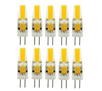 10PCS LED COB Lampada 6W Lampadine Dimmerabili G4 mini COB AC DC 12V 220V Luci di candela Sostituisci 30W 40W Alogeno per Lampadario Faretto