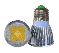 10PCS LED lampada E27 220 V 110 V faretto LED da 3 W 4 W 5 W AC85 - 265 V MR16 12 V lampada lampadine LED GU5.3 Home Lighting, 4w White, E27