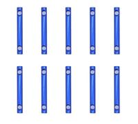 10pcs Lega di Alluminio Corda Fermaglio Fibbia 2 Fori Tenditore Tenda Guy Line Cord Fastener Withstand