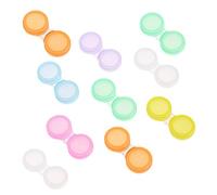 10pcs Lens L+R Casi Contenitore di Stoccaggio Soaking Contenitore Accessori da Viaggio