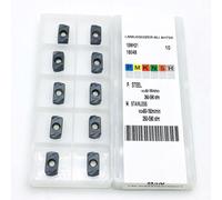10Pcs LNMU03 CNC Carburo Fresatura Inserti LNMU0303ZERMJ AH725 per ispezione manuale