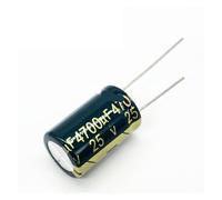 10pcs/lot 25V 4700UF Low ESR/Impedance High Frequency Aluminum Electrolytic Capacitor Size 16 * 25 4700UF25V 20% EKFBQBGW