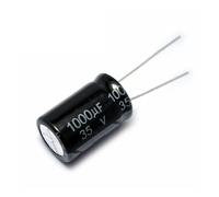 10pcs/lot 35V1000uf Low ESR/Impedance High Frequency 35v 1000UF Aluminum Electrolytic Capacitor Size 10 * 20 1000UF 20% AUOQKQUT