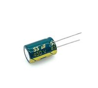10pcs/lot 450v 33uf high frequency low impedance 450v33UF aluminum electrolytic capacitor size 13 * 20 20% ZDVHOMCB