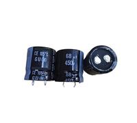 10pcs/lot 450V 68UF GU series 22X25mm Aluminum electrolytic capacitor ICXLPMC