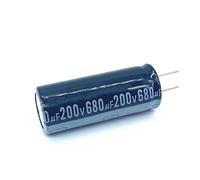 10pcs/lot 680UF 200v 680UF aluminum electrolytic capacitor size 18 * 50 200V680UF 20%