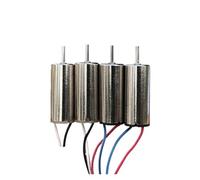 10PCS/LOT 716 model airplane coreless electronic starter 3.7V high speed toy small quadcopter electronic starter Diameter shaft 1mm NWPNLXEA(Red and blue)