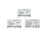 10PCS/Lot HF41F 005 012 024-HST 4PIN HF41F5VCDC 12V DC 24VD-ZST 5PIN 6A 5 60 Medium Power Relay(10PCS HF41F 5-ZST)