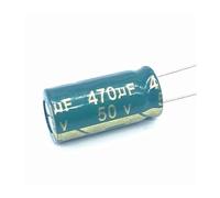 10pcs/lot high frequency low impedance 50V 470UF aluminum electrolytic capacitor size 10 * 20 470UF 50V 20%