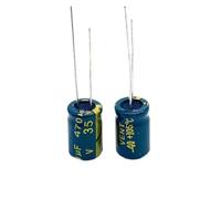 10pcs/lot P82 Low ESR/Impedance high frequency 35v 470UF aluminum electrolytic capacitor size 8 * 12mm 470UF35V 20%