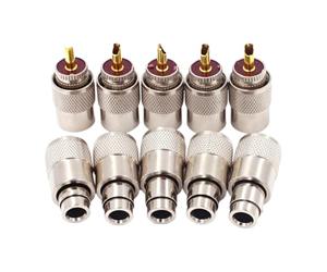 10pcs/lot PL259 UHF Collegamento pubblico con riduttore